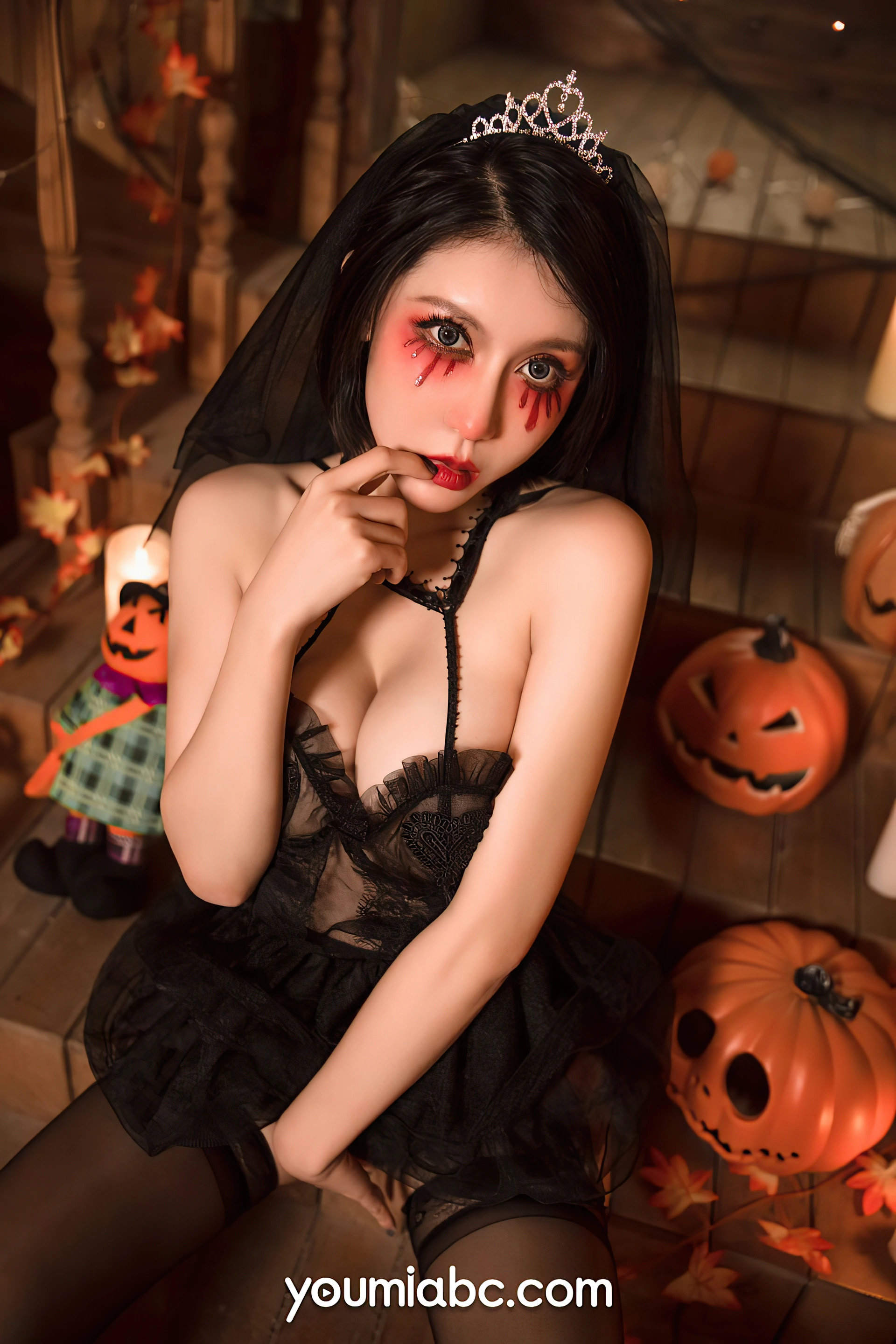 YouMi尤蜜 - 2021.10.29 暗夜新娘 安妮斯朵拉 3